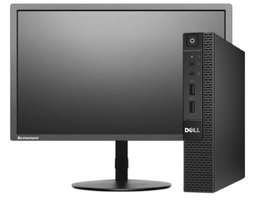 PC TINY Core i5 7TH con Monitor 20" LCD | Usado