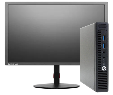 PC Micro AMD PRO A10 8GB RAM con Monitor LCD 19" Usado